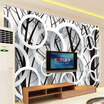 Custom Photo Wallpaper 3D Stereoscopic Abstract Circles Tree Living Room Sofa TV Backdrop Wallpaper Murales Papel De Parede 3D
