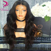 9A Pre Plucked Full Lace Wigs With Baby Hair Natural Wave Brazilian Virgin Human Hair Wigs For Black Women