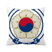 Korea National Emblem Country Square Throw Pillow Insert Cushion Cover Home Sofa Decor Gift