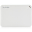 TOSHIBA 3TB USB30 Mobile Hard Drive CANVIOTM ADVANCE V9 Series 25 Inch Fresh White Fashion Colorful Encryption Security