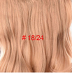 Long 24" Stretched Wavy clip in Synthetic Hair Extensions 4 Clips One Piece Pure Color Heat Resistant Fiber 190gpiece
