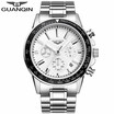 GUQNQIN Mens Watch Fashion Trends Electronic Quartz Watch Business Sport Steel Watch