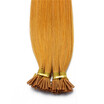 1gs 100g Human Virgin Hair Orange Pre-bonded Keratin Stick I-tip Hair Extensions