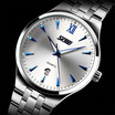SKMEI Mens Dress Watch Quartz Japanese Quartz Calendar date day Water Resistant Water Proof Noctilucent