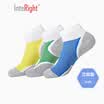 INTERIGHT sports socks mens cotton thickening terry foot professional sports socks 3 double box mixed color code