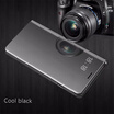 Huawei P20P20 ProP20 Lite Luxury Slim Mirror Flip Shell Stand Leather Smart Clear View Window Cover Phone Case