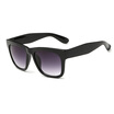 Men Big Frame Simple Stylish Sunglasses Women Gradient Lens Square Eyeglasses