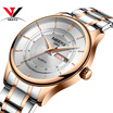 Relogio Masculino NIBOSI Mens Watches Top Luxury Watch Waterproof Fashion Sport Genuine Leather Erkek Kol Saat Mens Wristwatch