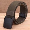Casual Canvas Nylon Braided Belt Belt Elastic Belt All-match Youth