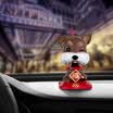 Light shade guangyin car car decoration car accessories jewelry cartoon handmade simulation shaking head puppy crafts auspicious
