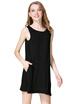 Womens Swing T-Shirt Dress with Pockets