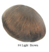NLW 10A Grade European virgin human hair toupee for men transparent Thin skin PU