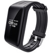 GASON SONGSON smart bracelet K1 24 hours continuous heart rate movement bracelet men&women step waterproof 50 meters call WeChat content reminder classic black