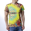 Summer Colorful Printing Men Short Sleeve T-shirt