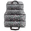 Youjialiangpin Thickened Oxford cloth quilt storage bag clothes quilt finishing bag moving packing bag moisture-proof waterproof blue small daisy 2 large 2