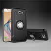 Samsung J2J5 Prime Armor Car Magnetic Suction Ring Bracket Silicon TPU Hard PC Phone Case