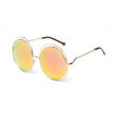 High Quality Oversized Round Sunglasses Women Brand Designer Vintage Retro Sunglass Female Sun Glasses For Women Sunglass Mirror