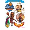 Loma Car Decal Set Basketball Stars