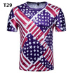 2018 New World Cup Memorial T-shirts Short-sleeved Casual Fans Orgy Football Printing Series Sports Running Fitness Sweatshirt
