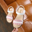 Summer Kids Shoes Non-slip Girls Princess Sandals children Open Toe Leaves beach shoes Hook & Loop Breathable Casual Sandals