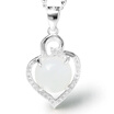 Natural hetian jade pendant 925silver necklace&natural hetian ring fashion jewels