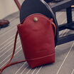 Retro Women Wallet Purse Leather Coin Cell Phone Mini Cross-body Shoulder Bag KM
