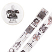 Kinbor hand book&paper tape 30mm7m hand book sticker antique color tape retro object DTB64269