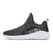 Qiaodan mens shoes running shoes wear shock absorber sports shoes men XM2580223 black shark ash 40