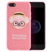 Teddy Collection Apple 87 Mobile Shell iPhone87 Cartoon Cover Creative 3D Three-dimensional Embroidery All-in-one Silicone Soft shell Lori Teddy