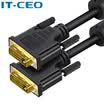 IT-CEO convertidor de línea HDMI a VGA con fuente de alimentación de puerto de audio Adaptador de adaptador de vídeo HD conexión de caja de ordenador proyector TV línea de monitor negro Y1H01Z