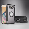 Samsung J2J5 Prime Armor Car Magnetic Suction Ring Bracket Silicon TPU Hard PC Phone Case