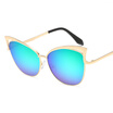 Fashion Cat Eye Sunglasses Women Ladies Fanous Luxury Brand Female Sun Glasses for Women Eyewear Oculos Lunette Femme With Glasses