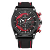 MEGIR Quartz Men Sport Watch Big Dials Silicone Strap Army Military Watches Clock Men Chronograph Wristwatches Relogio Masculino