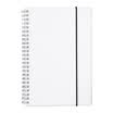 Guangbo GuangBo strap business notebook portable notebook hard surface this encounter point grid black GBP25752