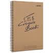 Deli deli 16K40 page kraft paper rollover spiral art special sketchbook painting sketchbook 73602