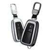 Huajiai Camry metal key shell Toyota eight generations Camry Prado special car aluminum alloy key shell package car accessories smart E section moonlight silver