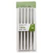 Double gun Suncha 304 stainless steel chopsticks suit non-slip Japanese gift hotel home 10 double installed KZ3080 smooth coil