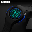 SKMEI Merk mannen Mannen LED Digitale Militaire Horloge 50 M Dive Swim Jurk Sporthorloges Mode Outdoor Waterdicht Horloges 1269