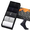 Playboy PLAYBOY cotton socks men business in the tube socks 5 pairs of 2716 mixed color uniform