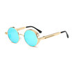 Round Metal Sunglasses Steampunk Men Women Fashion Glasses Brand Designer Unisex Retro Vintage Round Sunglasses UV400