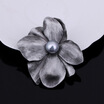 Fashion Flower Brooches For Women 2018 Vintage Female Pearl Irregular Pins Brooch For Women Plant Jewelry Dropshipping