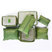 Dias Bartholmeu Dias waterproof travel storage bag trunk finishing bag underwear storage 7 piece set finishing bag green