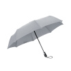 Netease seleccionó cuidadosamente el paraguas plegable automático para aumentar el refuerzo hombres y mujeres moda casual viajes de negocios viento y lluvia protector solar protector automático abrir paraguas de doble uso gris