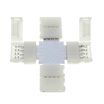 RGB LED Strip Connector 4pin 10mm L Shape T Shape X Shape Free Welding Connector 5pcslot RGB LED Strip Connector 4pin 10mm L Shape T Shape X Shape Free Welding Connector 5pcslot