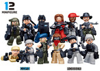 Sluban WWII Army Minifigures 1PCs Random Model Orangebuy three get another three free