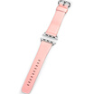 Huayi Apple Watch Smart Watch 38mm strap version of the original leather pattern domestic leather dark blue