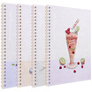 Deli deli 4 B560 afternoon tea coils spiral notebook student soft copybook notebook LB560-4