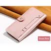 Funda de lujo con tapa de cuero genuino para iPhone X 6 7 8 Plus Funda de teléfono con ranura para tarjeta de textura Litchi