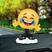 Guangyin car ornaments shaking head car accessories car interior decoration car supplies cartoon expression pack two