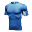 Compressed Shirt Mens 3D Printed T-Shirt Short-Sleeve Fitness T-Shirt Mens Tights Summer Sports T-Shirt